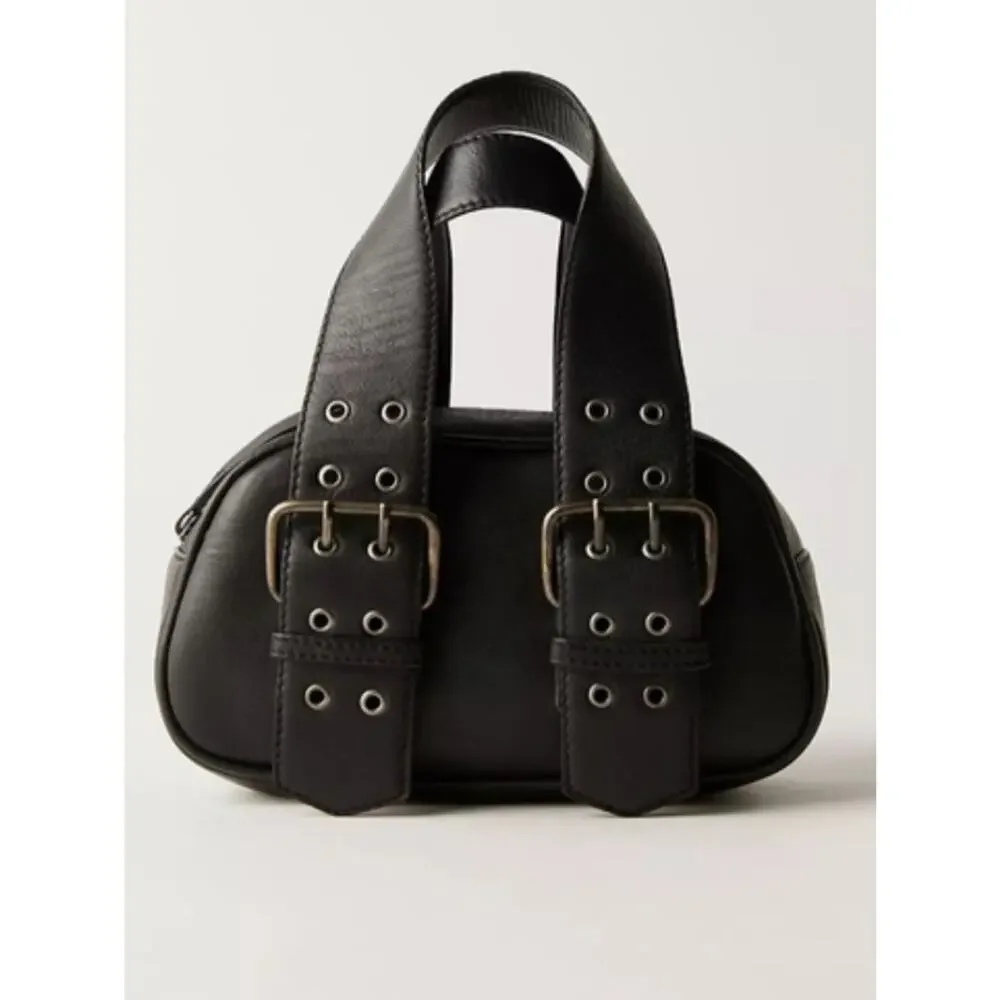 Nwt Free People Say Yes Bag in Black